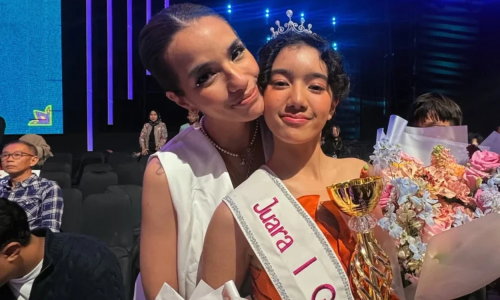 Putri sulung sheila marcia, leticia charlotte jadi juara gadis sampul 2025