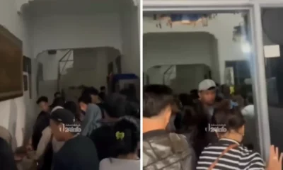 Ratusan korban wo geruduk rumah ayu puspita