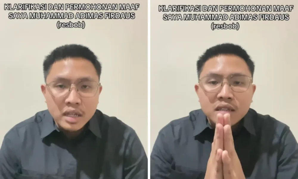 Resbob minta maaf usai hina suku sunda