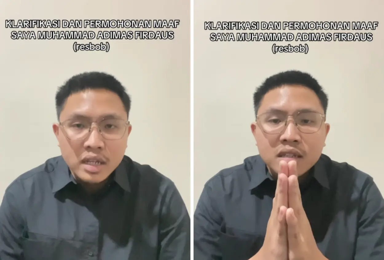 Resbob minta maaf usai hina suku sunda