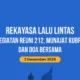 Reuni 212 akan digelar sore ini di monas, berikut daftar pengalihan arus lalu lintas!