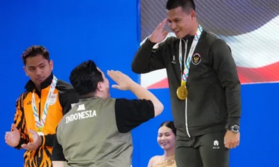 Rizki juliansyah sabet emas di sea games 2025 dan berhasil pecahkan rekor dunia!
