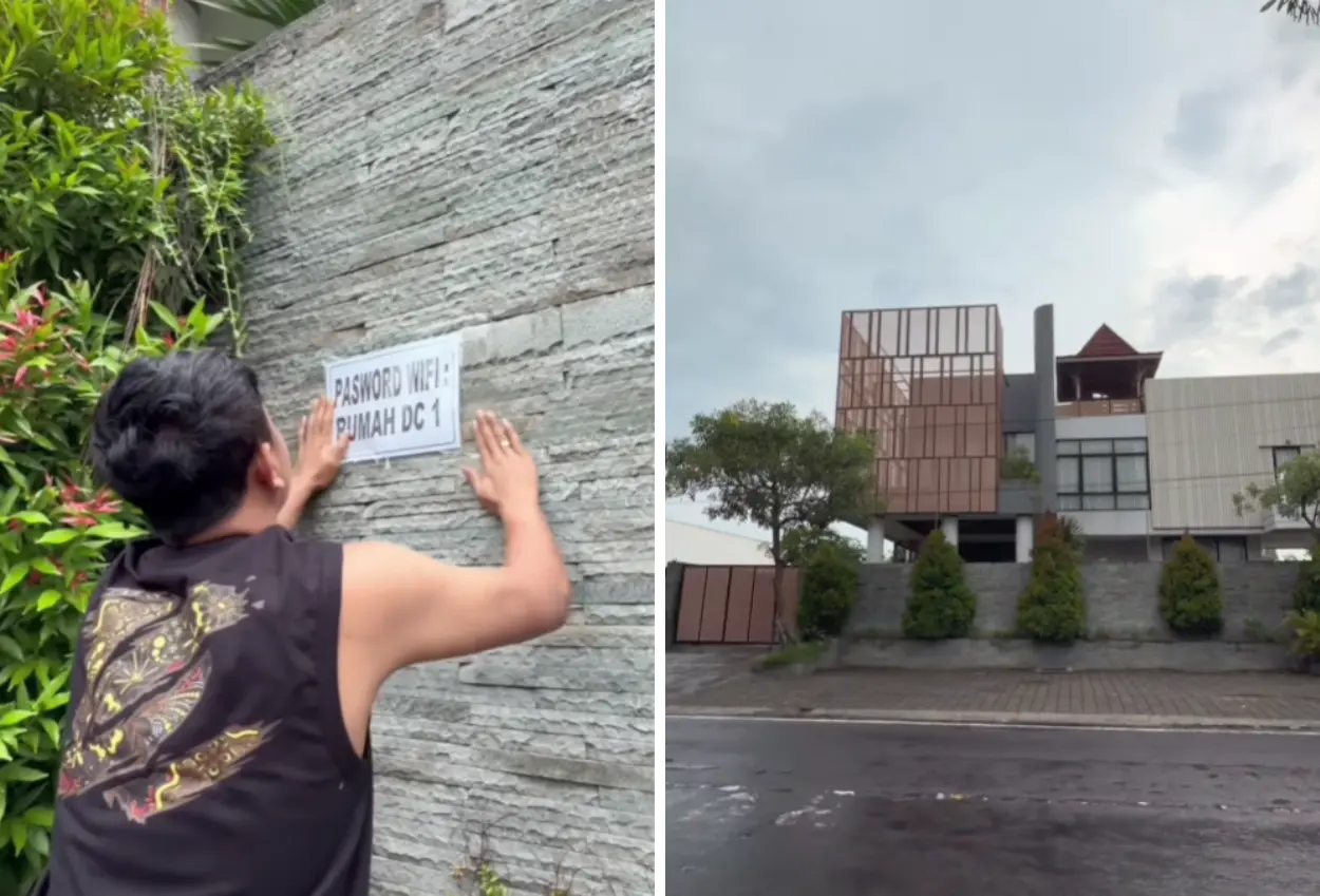 Rumahnya jadi pusat cod ngawi, denny caknan beri fasilitas wifi gratis!