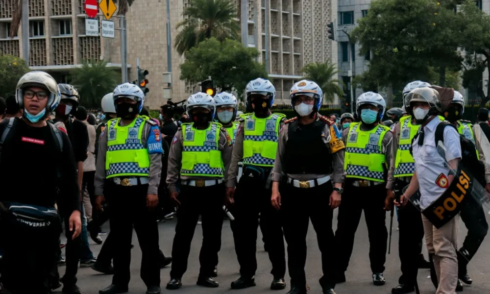 Sebanyak 4.625 personel gabungan kawal dua demo hari ini di jakarta