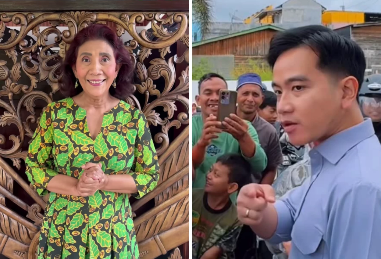 Sentil gibran yang janji pasang starlink untuk warga aceh, susi pudjiastuti tinggal datang dan pasang