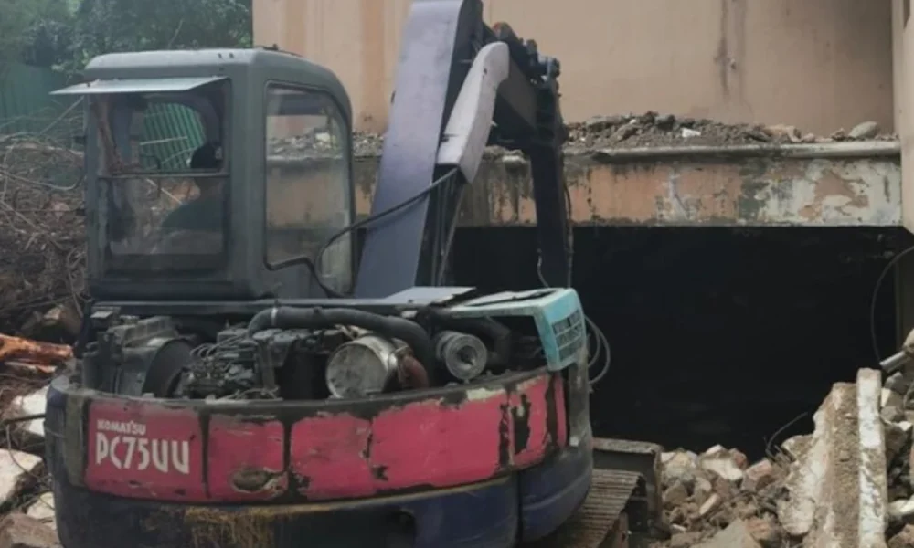 Seorang pekerja tewas tetimpa bangunan ambruk di kelapa gading jakut