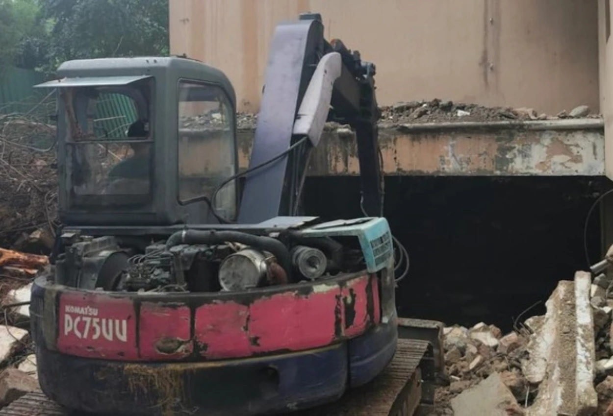 Seorang pekerja tewas tetimpa bangunan ambruk di kelapa gading jakut