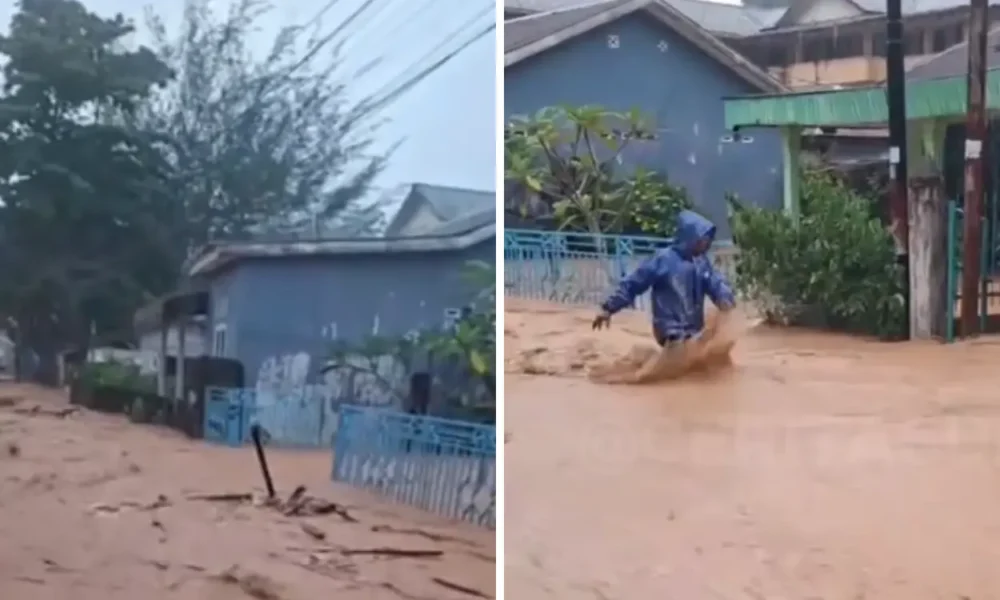 Sibolga kembali diterjang banjir bandang akibat hujan deras