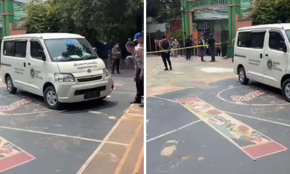 Sopir mobil mbg yang tabrak siswa di jakut ternyata sopir pengganti