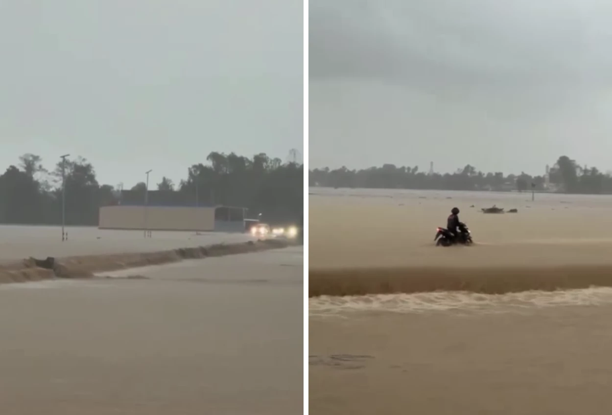 Sungai meureudu meluap, banjir kembali landa tiga kecamatan di pidie jaya aceh
