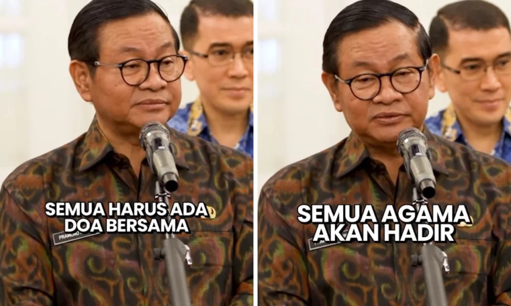 Tak ada pesta kembang api, jakarta gelar doa bersama rayakan tahun baru