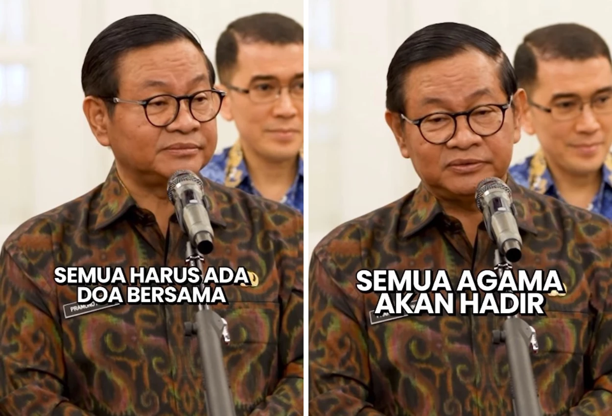 Tak ada pesta kembang api, jakarta gelar doa bersama rayakan tahun baru