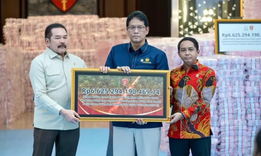 Uang sitaan rp6 t dari kejagung bakal dipakai purbaya buat tambal apbn