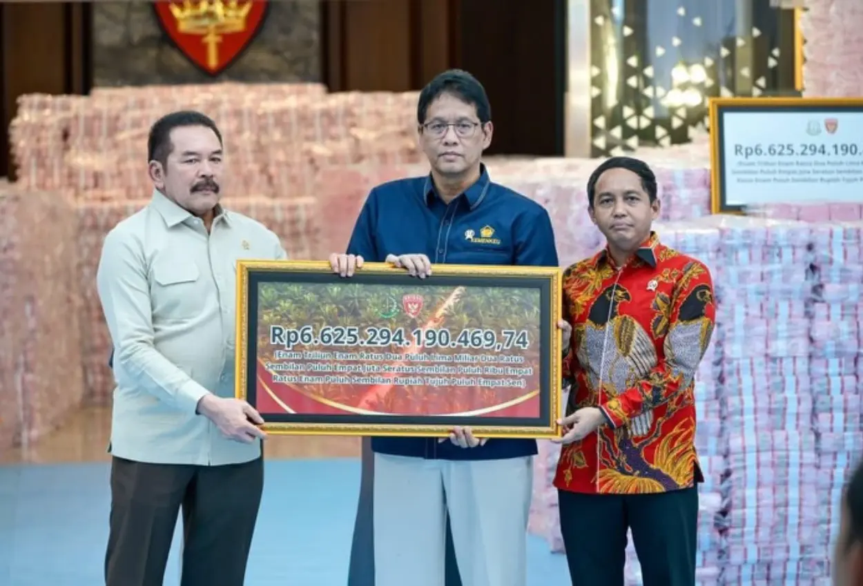 Uang sitaan rp6 t dari kejagung bakal dipakai purbaya buat tambal apbn