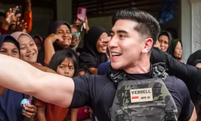 Verrell bramasta bantah pakai rompi antipeluru saat tinjau bencana sumatra