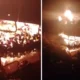 Viral! truk pengangut logistik korban banjir dibakar, warga kesal karena hanya dibuat foto lalu dibawa pergi