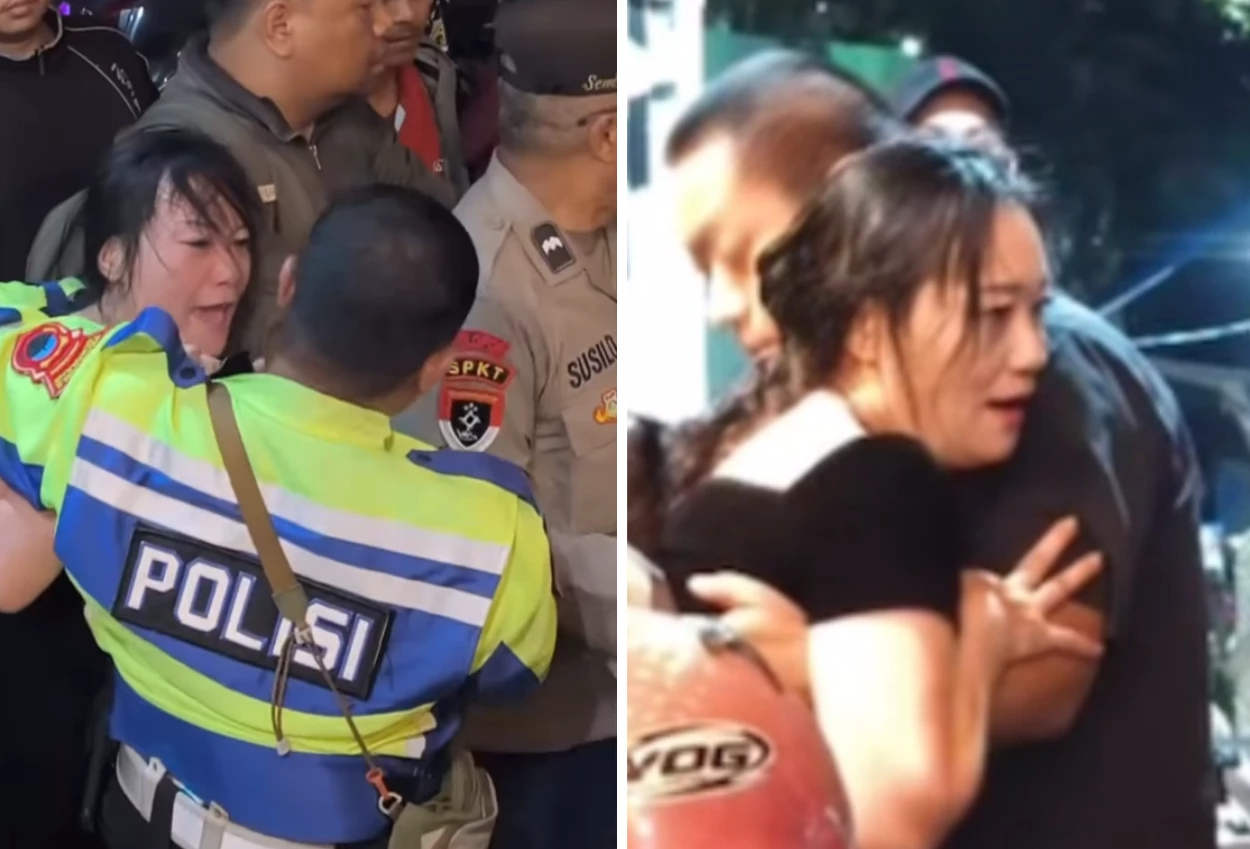 Viral! wn china ngamuk usai tabrak mahasiswi hingga tewas di semarang