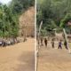 Viral! warga aceh tengah gotong royong bangun jembatan dengan kayu