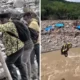Wakil bupati aceh tengah nyaris jatuh saat seberangi sungai dengan sling