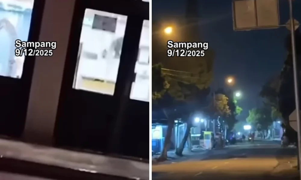 Warga syok! pria tengah malam teriak 'kiamat' pakai toa masjid