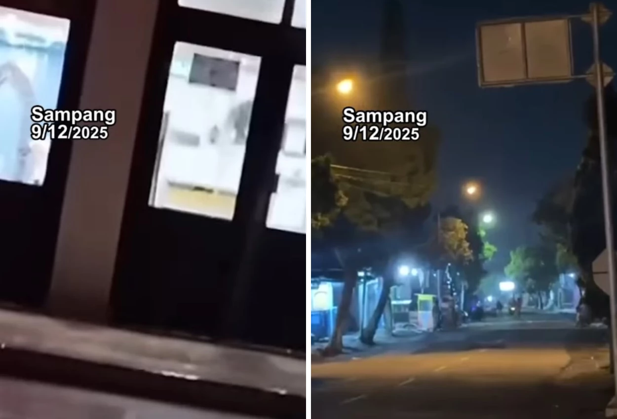 Warga syok! pria tengah malam teriak 'kiamat' pakai toa masjid