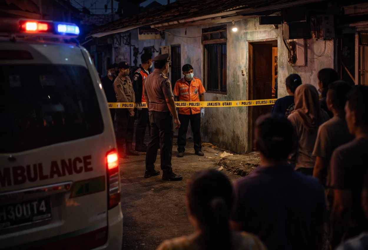 3 anggota keluarga tewas di warakas jakut, diduga keracunan makanan
