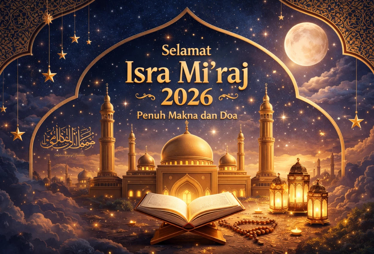 40+ ucapan isra miraj 2026 penuh makna dan doa