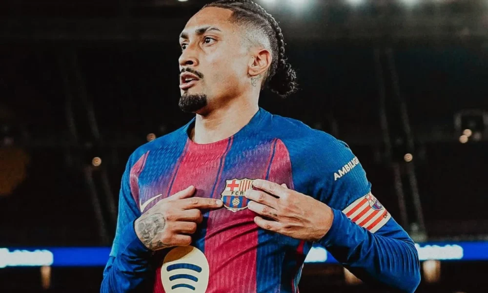 Al hilal siap gelontorkan rp1,9 triliun demi boyong raphinha dari barcelona