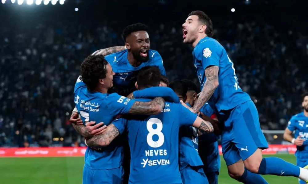 Al hilal vs al nassr 3 1 cristiano ronaldo gendong tim