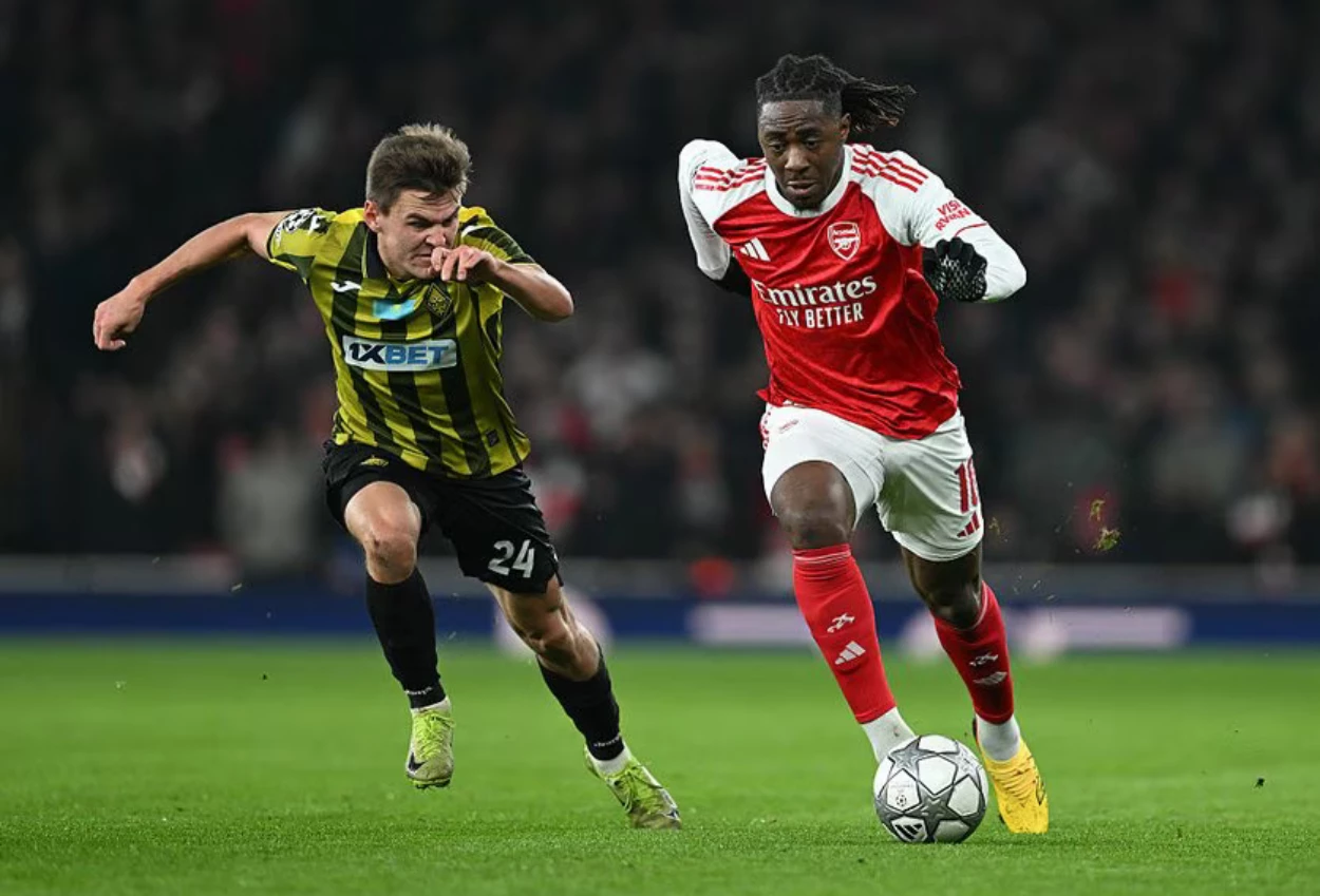Arsenal vs kairat 3 2 the gunners catat poin sempurna, 8 kali tak terkalahkan di liga champions