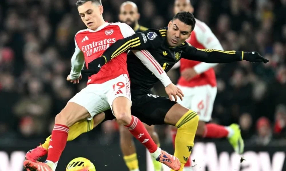 Arsenal vs man united 2 3 drama 5 gol, setan merah menang di emirates