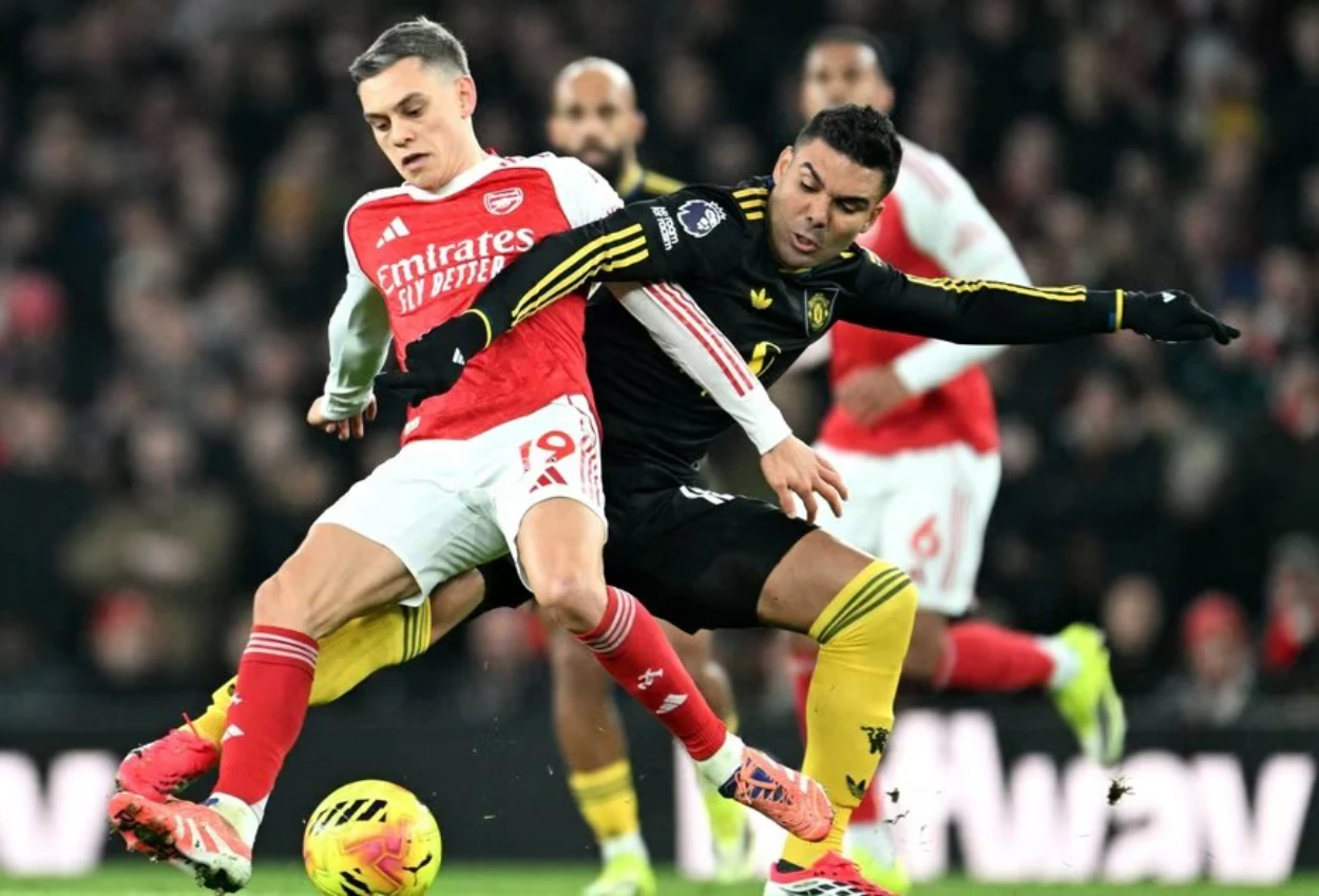 Arsenal vs man united 2 3 drama 5 gol, setan merah menang di emirates