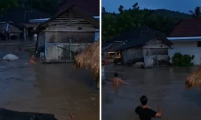 Banjir terjang lombok barat, satu orang meninggal