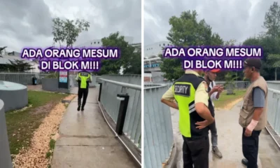 Bikin resah! wna ini pamer kemaluan ke perempuan di blok m