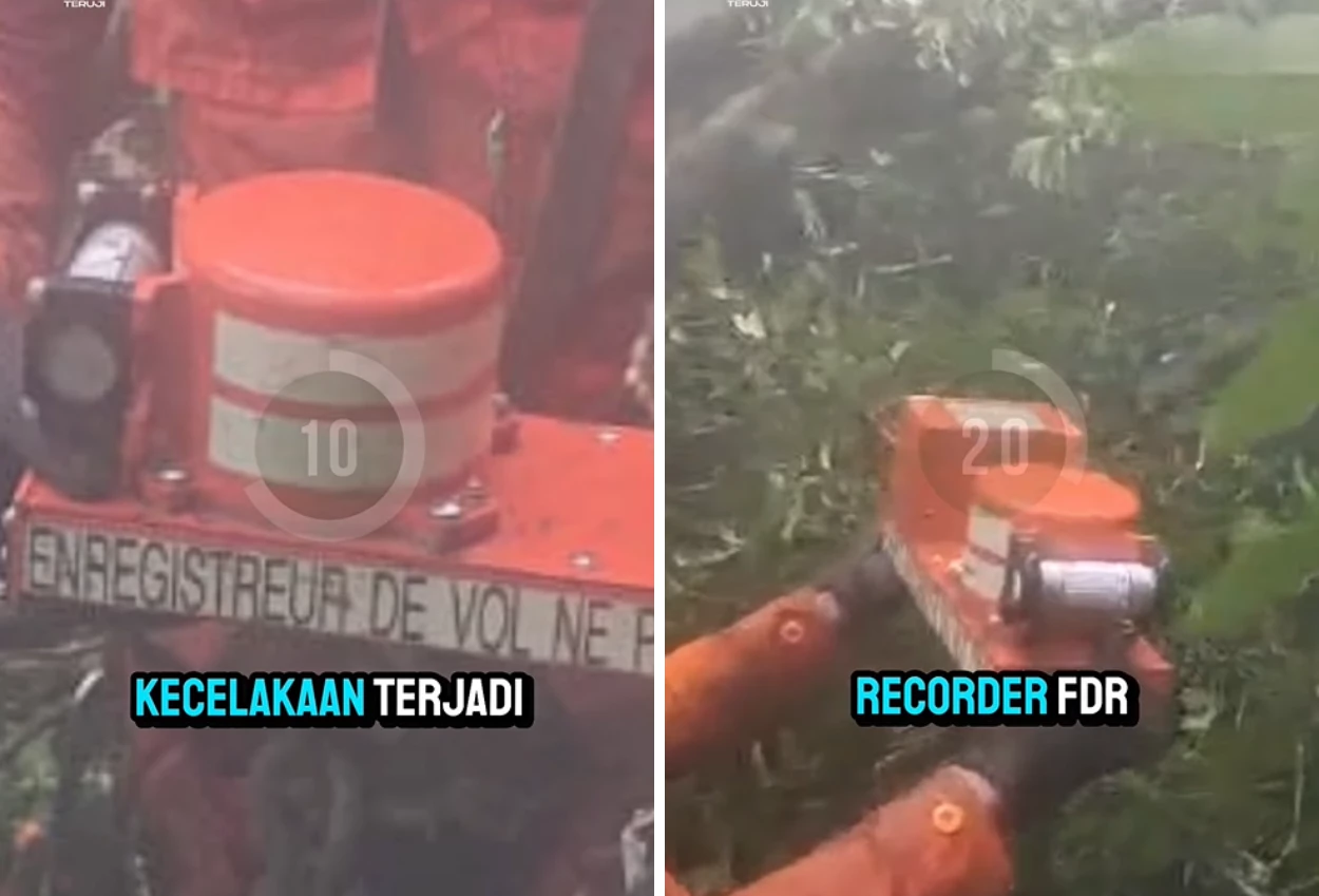 Black box pesawat atr 42 500 ditemukan