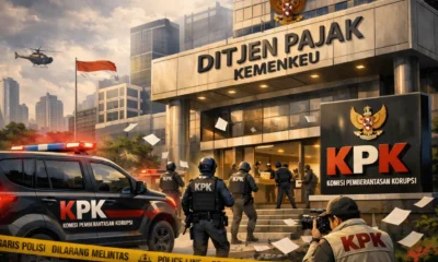 Breaking news! kantor ditjen pajak kemenkeu digeledah kpk