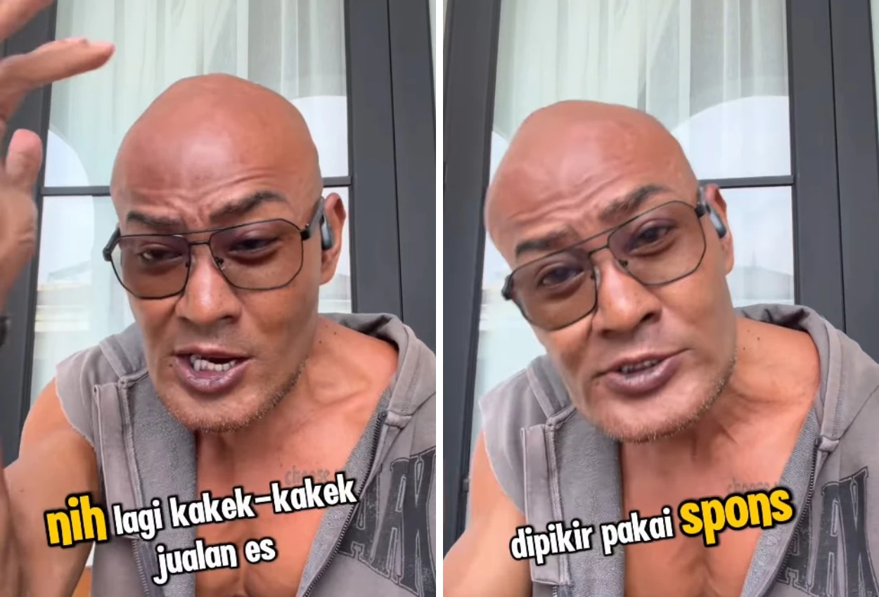 Deddy corbuzier ikut kesal pedagang es kue gabus dianiaya oknum aparat, kini siapkan tempat usaha untuk korban