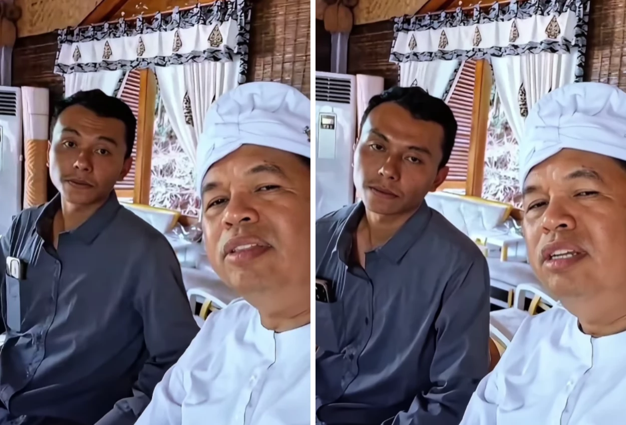 Dedi mulyadi temui pria yang diintimidasi keluarga kepala desa