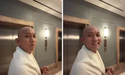 Denny caknan cukur plontos saat umrah, begini reaksi sang anak lihat penampilan baru ayahnya