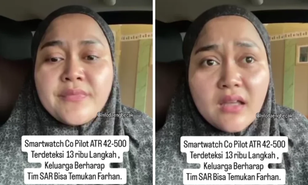Diduga masih hidup, smarwatch milik co pilot farhan bergerak 13.000 langkah