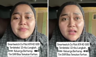 Diduga masih hidup, smarwatch milik co pilot farhan bergerak 13.000 langkah