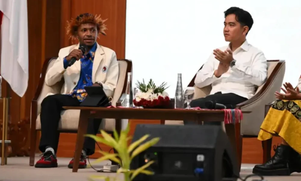 Diskusi bareng mahasiswa, gibran tidak ada yang mangkrak di ikn