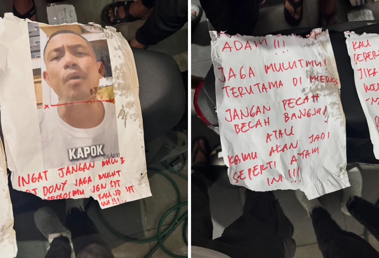 Diteror bangkai ayam dan bom molotov, dj donny dapat pesan ancaman jaga mulutmu!