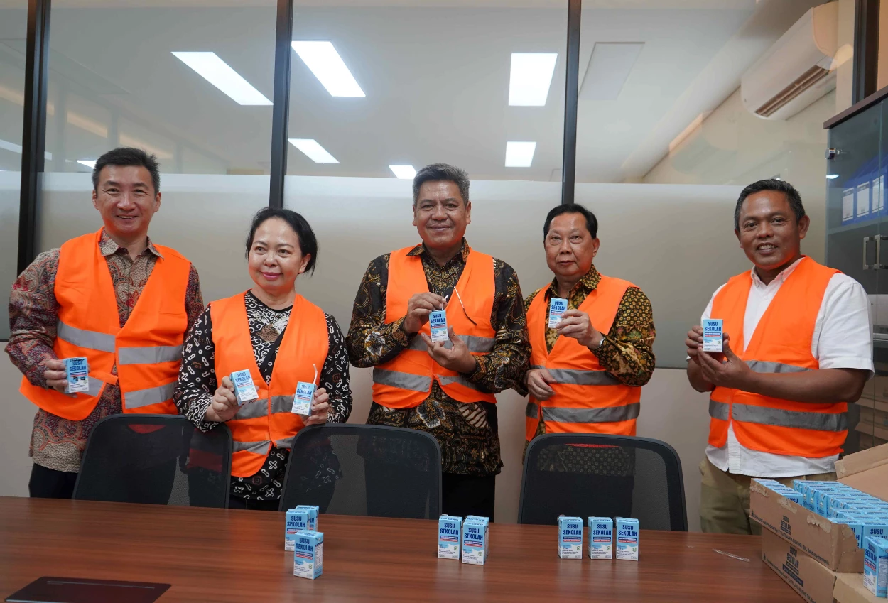 Dukung mbg, susu ultra gelontorkan rp1,14 triliun untuk investasi
