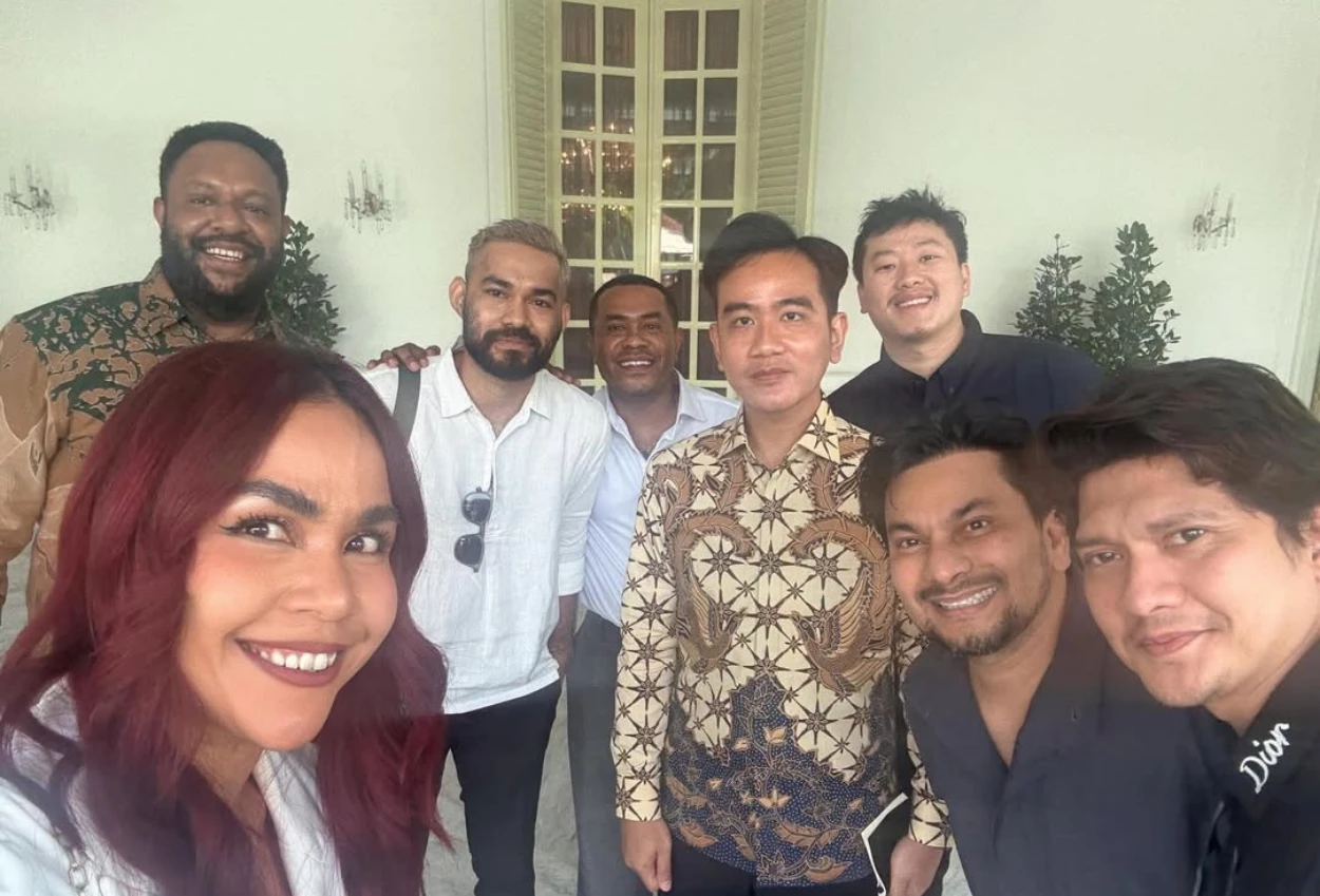 Gibran bertemu dengan tompi hingga raffi ahmad, bahas sinergi bantuan kemanusiaan sumatra