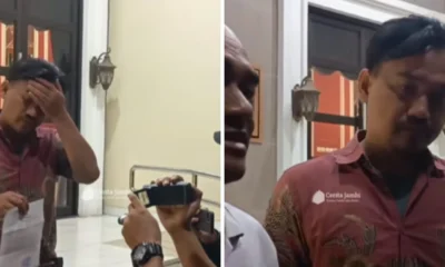 Guru smk di jambi yang cekcok dengan murid resmi lapor polisi