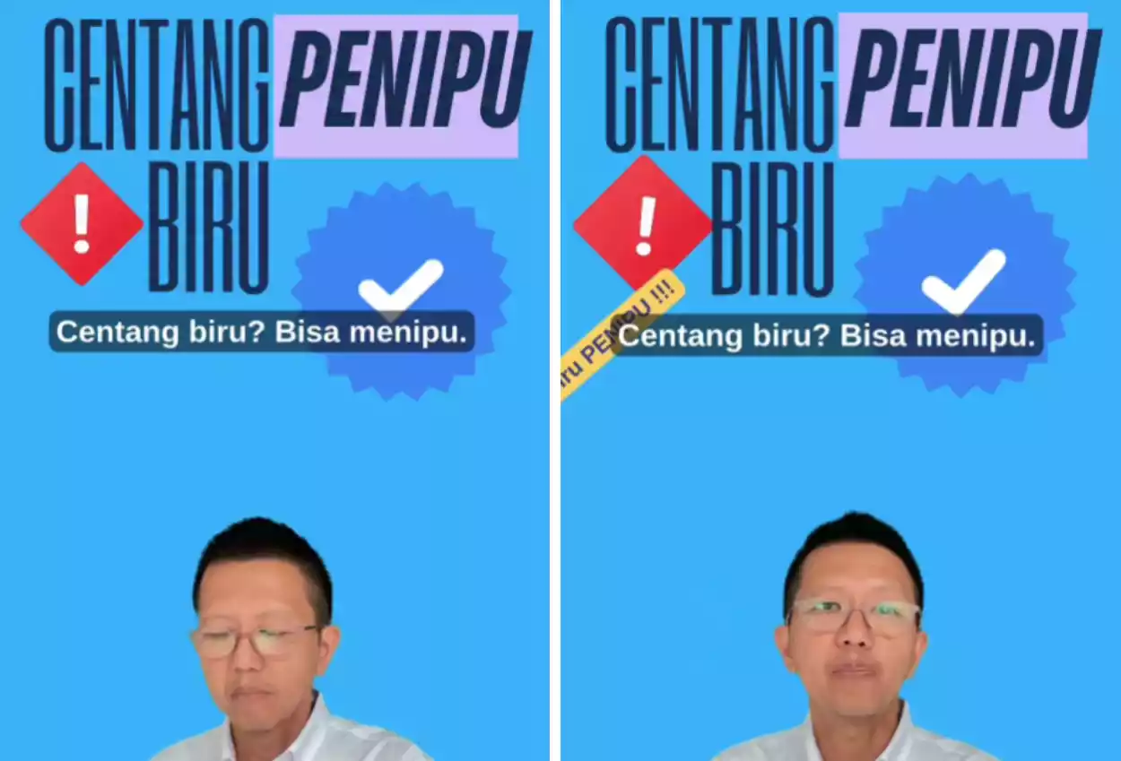 Harus dicoba! begini cara tahu akun centang biru penipu atau bukan