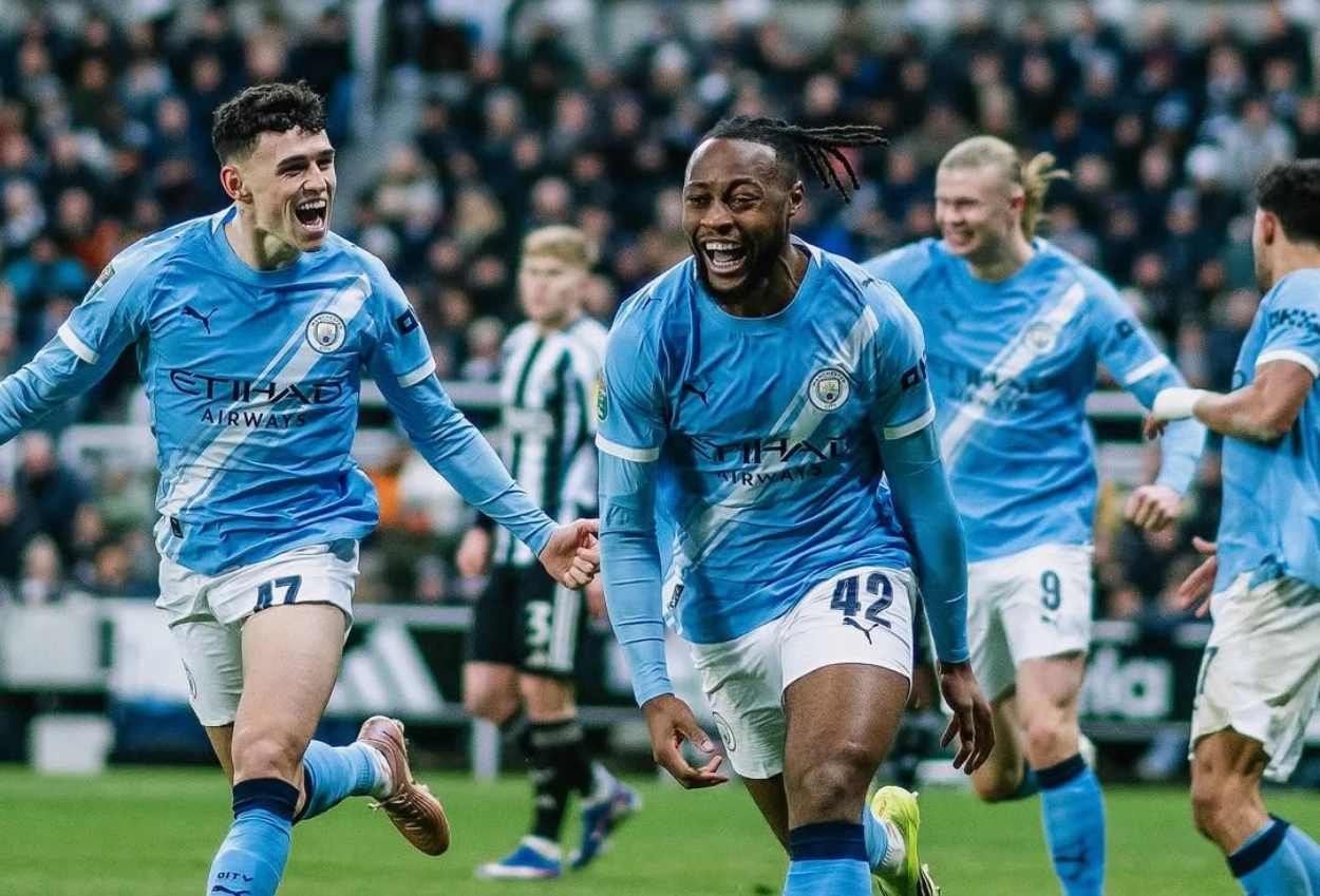 Hasil newcastle vs man city 0 2 gol injury time bawa satu kaki citizens ke final