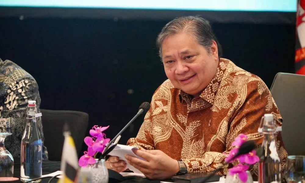 Ihsg anjlok, menteri airlangga panggil menkeu hingga gubernur bi