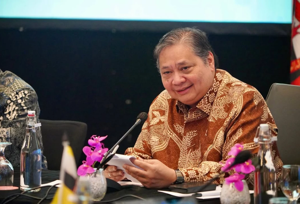 Ihsg anjlok, menteri airlangga panggil menkeu hingga gubernur bi
